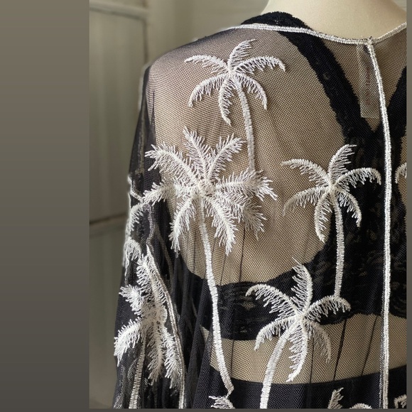 Palm tree π΄ vintage coverup - Picture 3 of 8